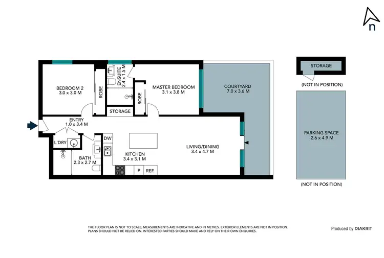 Floorplan of Homely house listing, 23/388 Murray Road, Preston VIC 3072