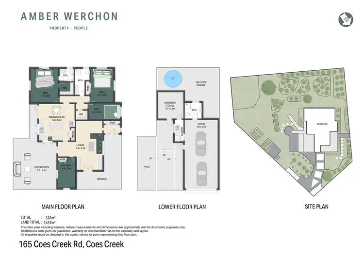 Floorplan of Homely house listing, 165 Coes Creek Road, Coes Creek QLD 4560