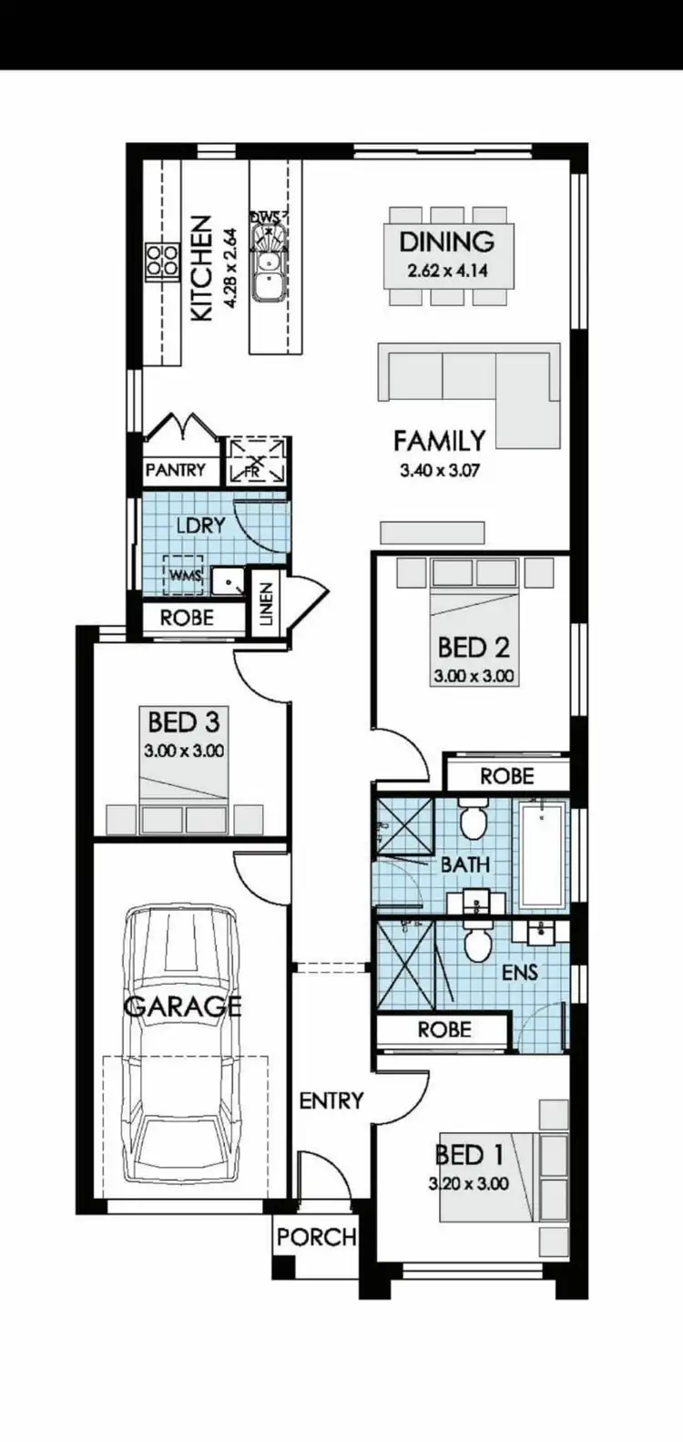 Floorplan of Homely house listing, 76 Avocet Circuit, Marsden Park NSW 2765