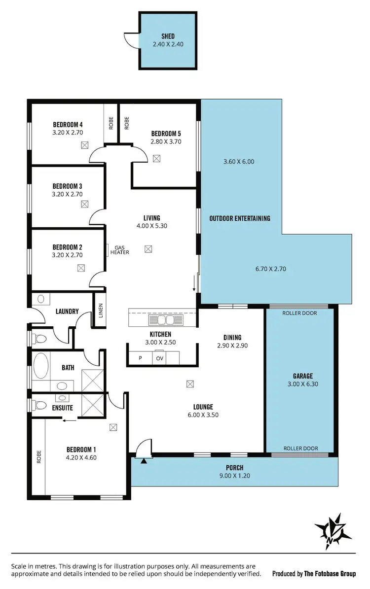 Floorplan of Homely house listing, 14 Young Street, Trott Park SA 5158