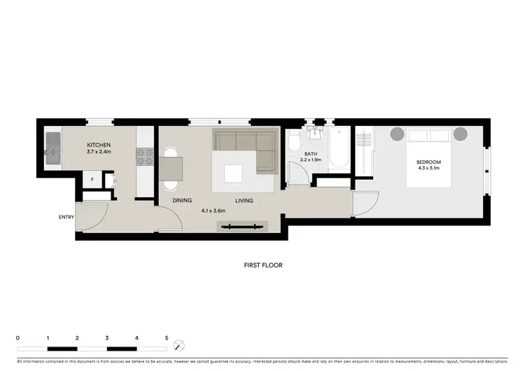 Floorplan of Homely unit listing, 4/2A Darling Point Road, Darling Point NSW 2027