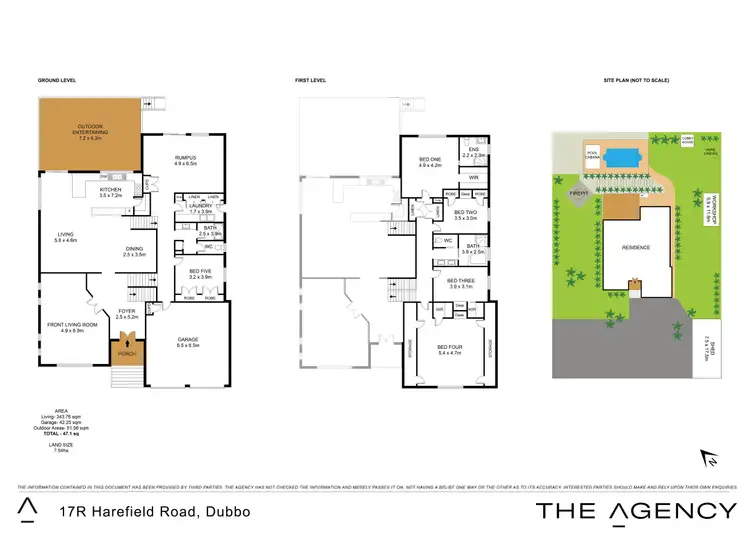 Floorplan of Homely house listing, 17R Harefield Road, Dubbo NSW 2830