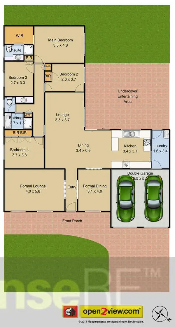 Floorplan of Homely house listing, 11 Ponytail Drive, Stanhope Gardens NSW 2768