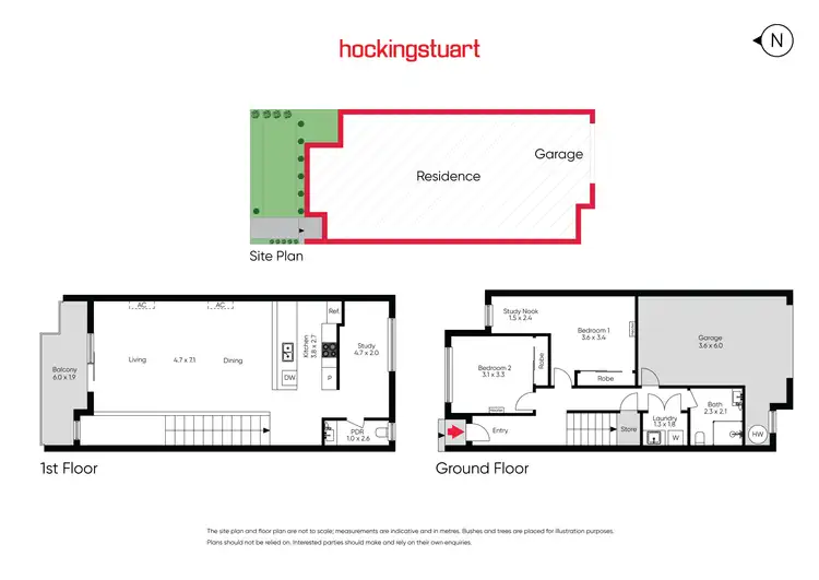 Floorplan of Homely house listing, 19 Souter Crescent, Footscray VIC 3011