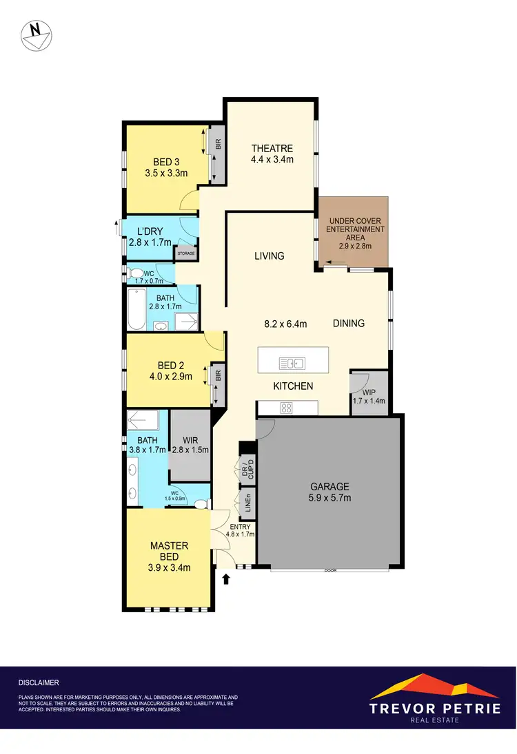 Floorplan of Homely house listing, 13 Pa Way, Bonshaw VIC 3352