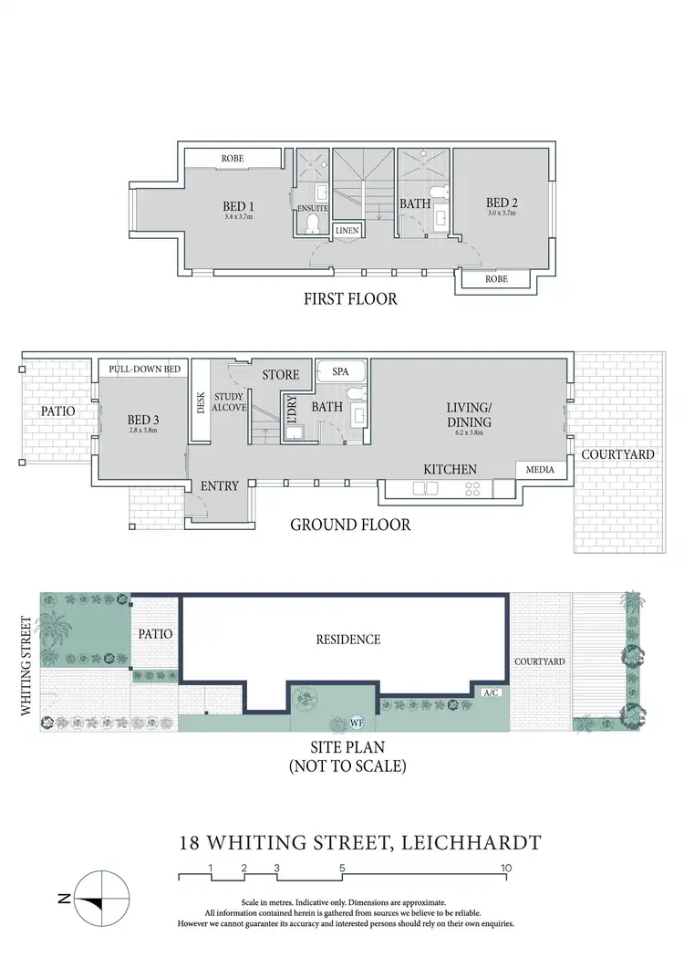 Floorplan of Homely house listing, 18 Whiting Street, Leichhardt NSW 2040