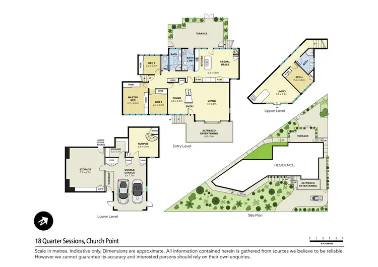 Floorplan of Homely house listing, 18 Quarter Sessions Road, Church Point NSW 2105