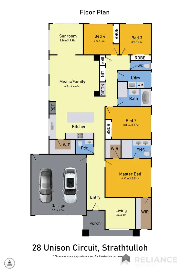 Floorplan of Homely house listing, 28 Unison Road, Strathtulloh VIC 3338