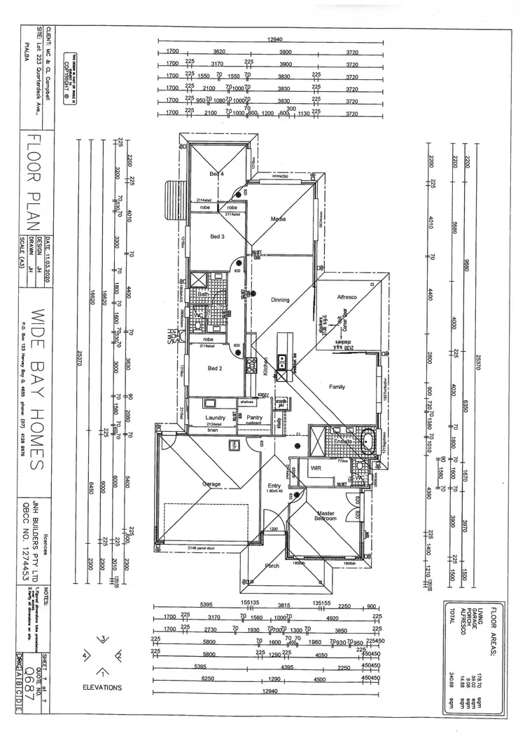 Floorplan of Homely house listing, 5 Quarterdeck Avenue, Pialba QLD 4655