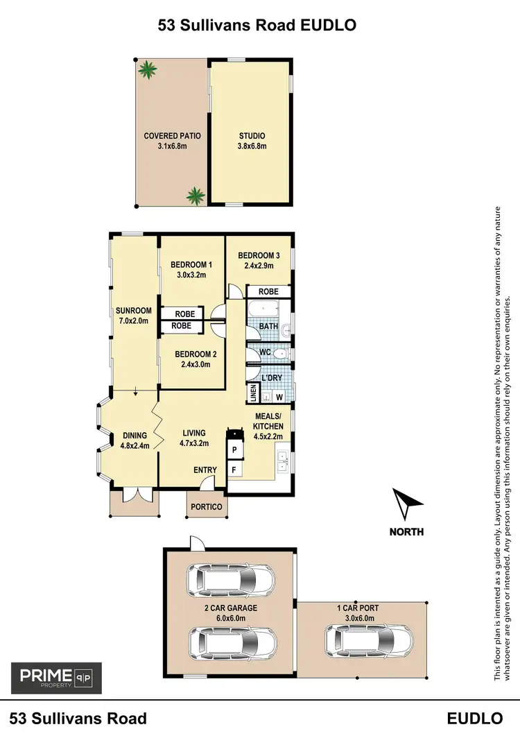 Floorplan of Homely house listing, 53 Sullivans Road, Eudlo QLD 4554