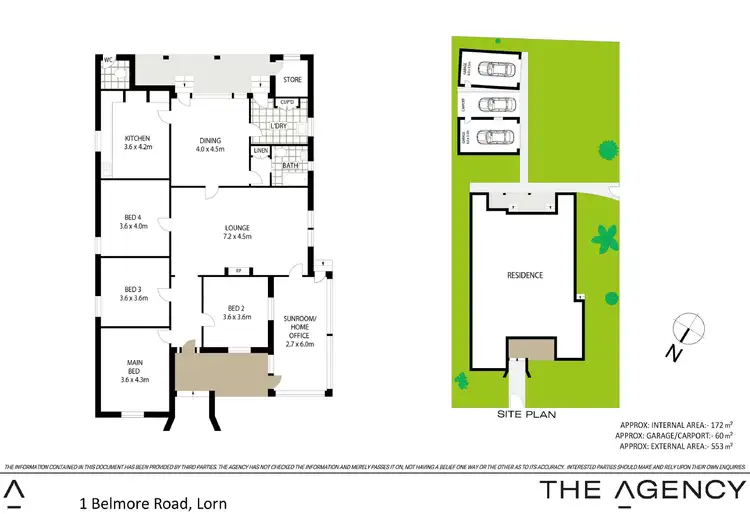 Floorplan of Homely house listing, 1 Belmore Road, Lorn NSW 2320