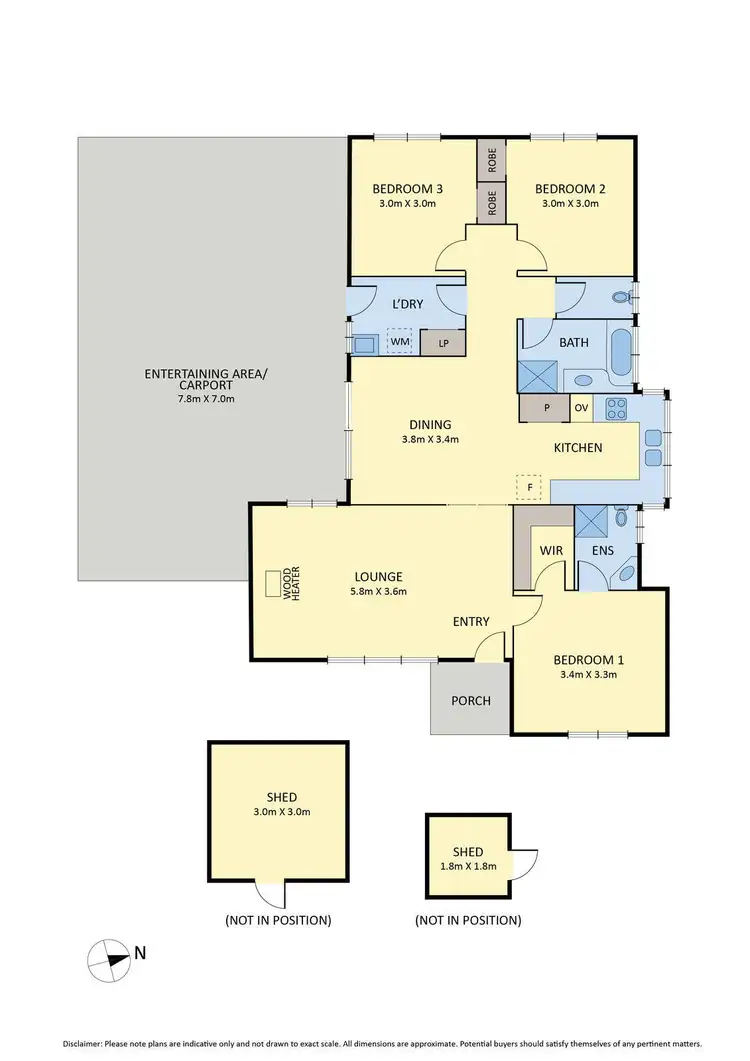 Floorplan of Homely house listing, 4 Barbara Street, Woodend VIC 3442