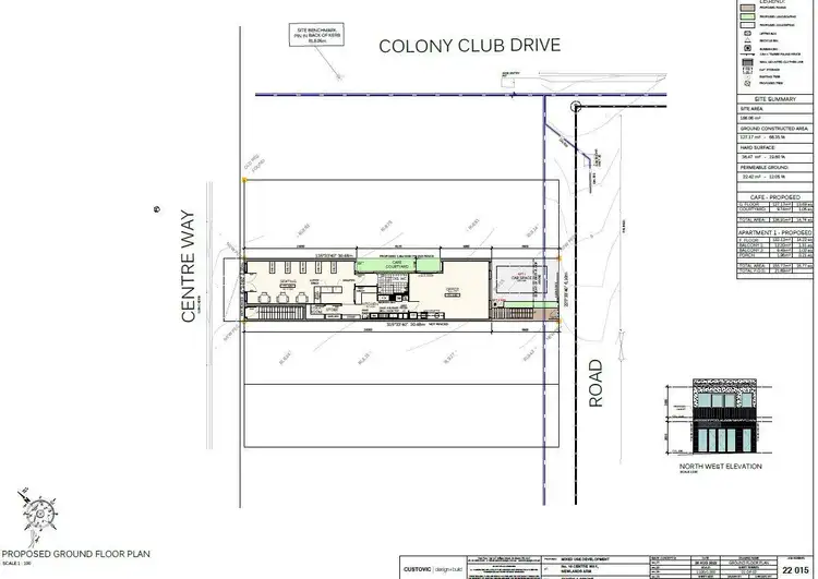 Floorplan of Homely land listing, 18 Centre Way, Newlands Arm VIC 3875