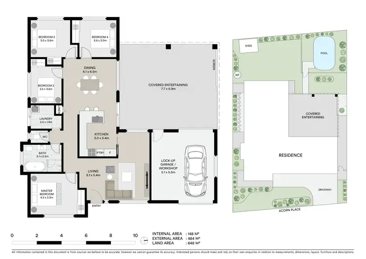 Floorplan of Homely house listing, 2 Acorn Place, Ourimbah NSW 2258