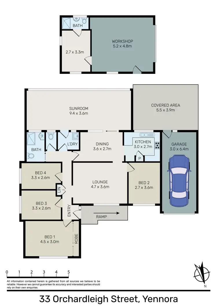 Floorplan of Homely house listing, 33 Orchardleigh Street, Yennora NSW 2161