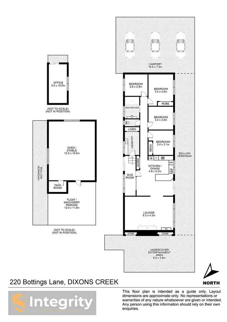 Floorplan of Homely house listing, 220 Bottings Lane, Dixons Creek VIC 3775
