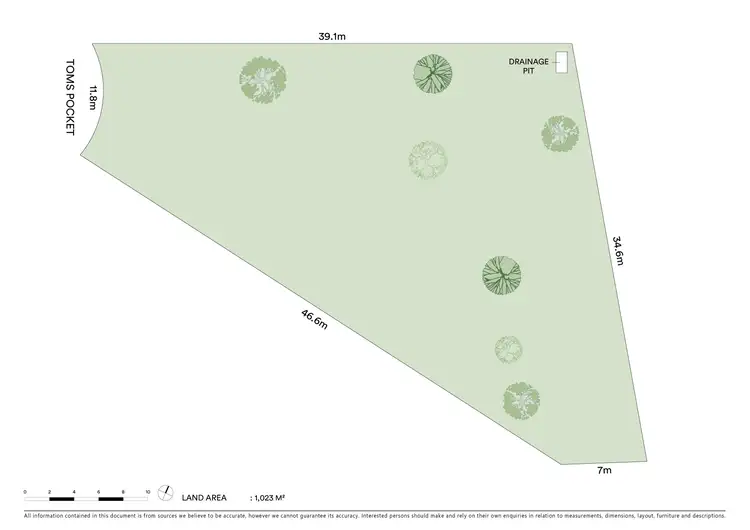 Floorplan of Homely land listing, LOT 311, 10 Toms Pocket, Turramurra NSW 2074