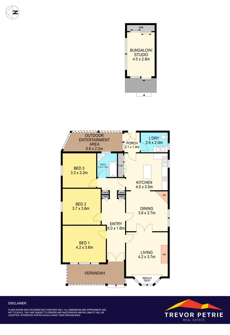 Floorplan of Homely house listing, 309 Drummond Street South, Ballarat Central VIC 3350