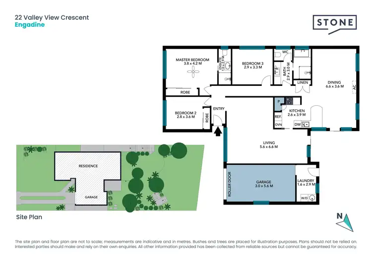 Floorplan of Homely house listing, 22 Valley View Crescent, Engadine NSW 2233