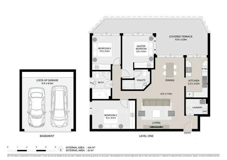 Floorplan of Homely apartment listing, 1/8-12 Sellwood Street, Brighton-Le-Sands NSW 2216
