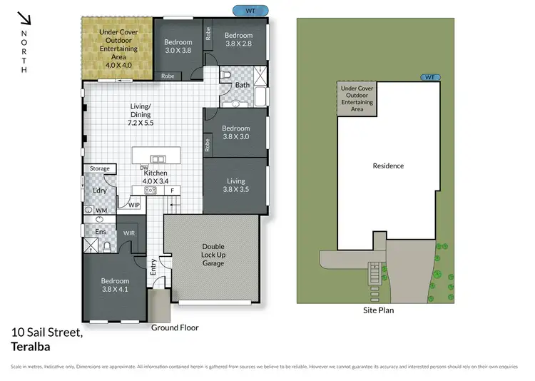 Floorplan of Homely house listing, 10 Sail Street, Teralba NSW 2284