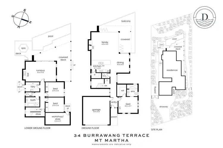 Floorplan of Homely house listing, 34 Burrawang Terrace, Mount Martha VIC 3934
