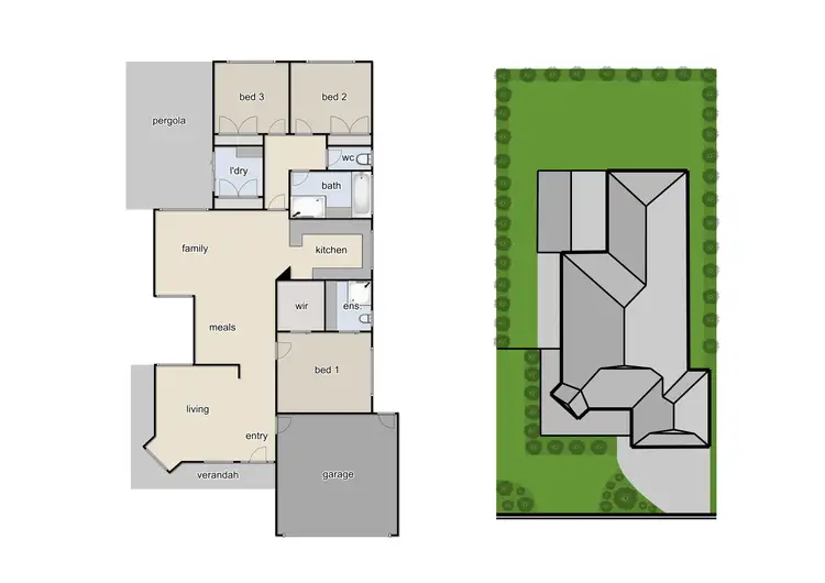 Floorplan of Homely house listing, 1 Grand Arch Way, Berwick VIC 3806