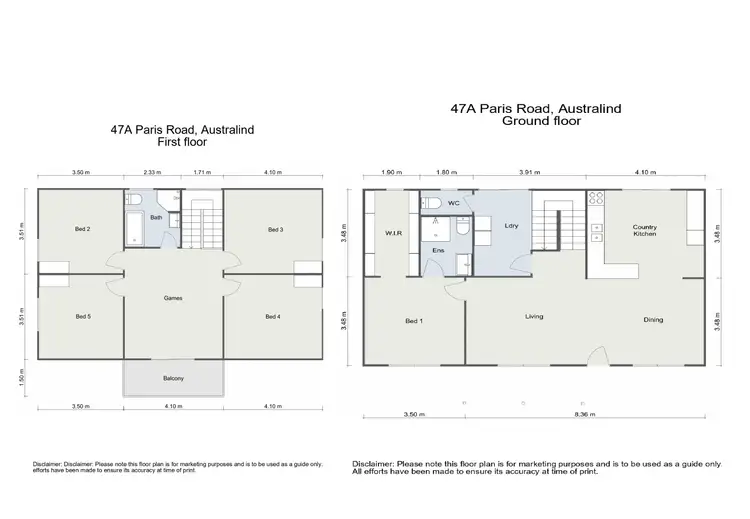 Floorplan of Homely house listing, 47A Paris Road, Australind WA 6233