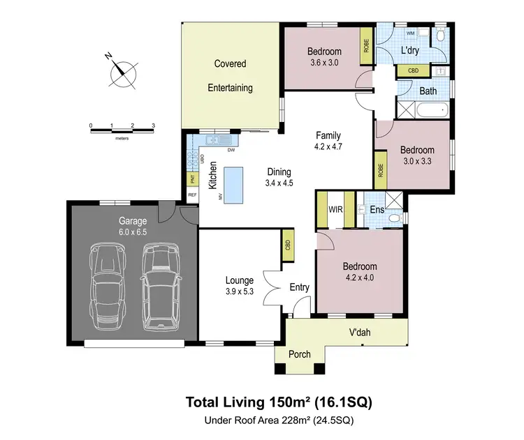 Floorplan of Homely house listing, 23 Stoll Street, Warragul VIC 3820