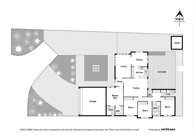 Floorplan of Homely house listing, 8 Burgan Grove, Jerrabomberra NSW 2619