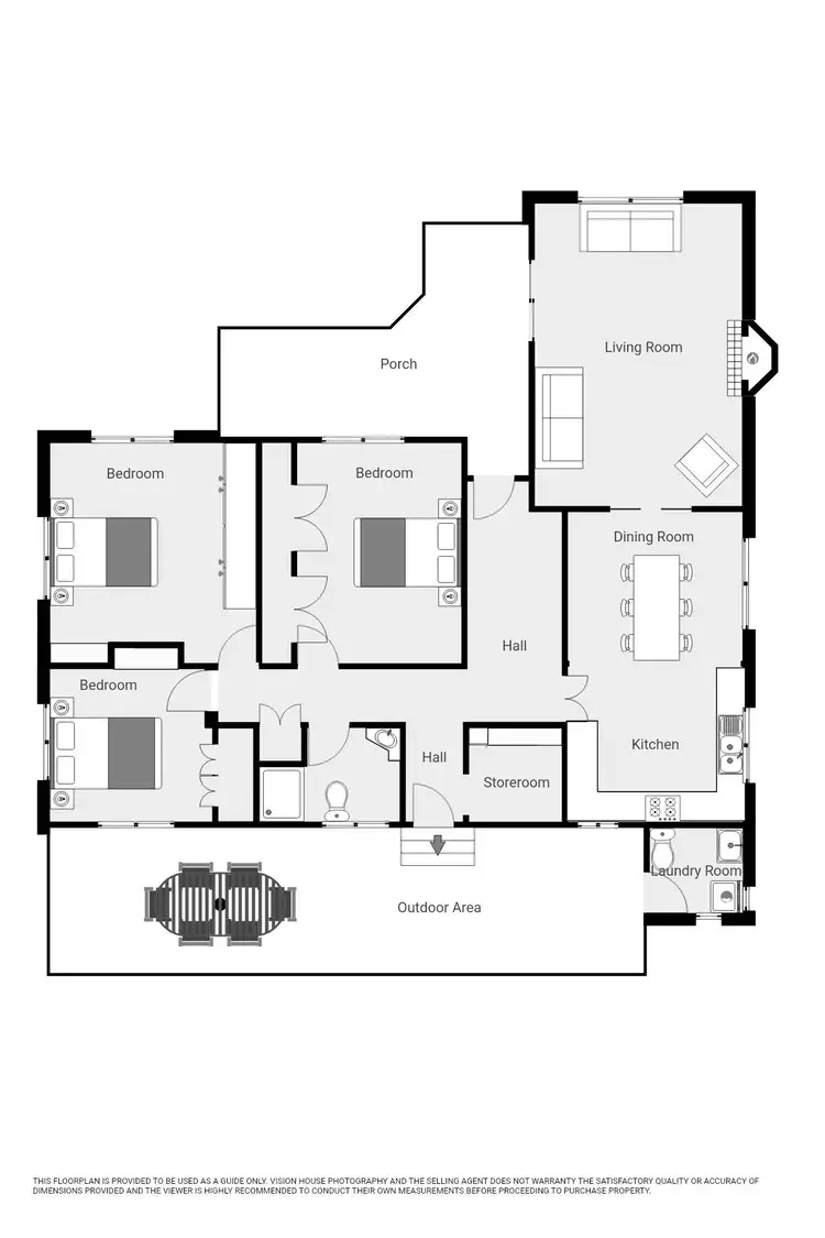 Floorplan of Homely house listing, 24 Tecoma Street, Red Cliffs VIC 3496