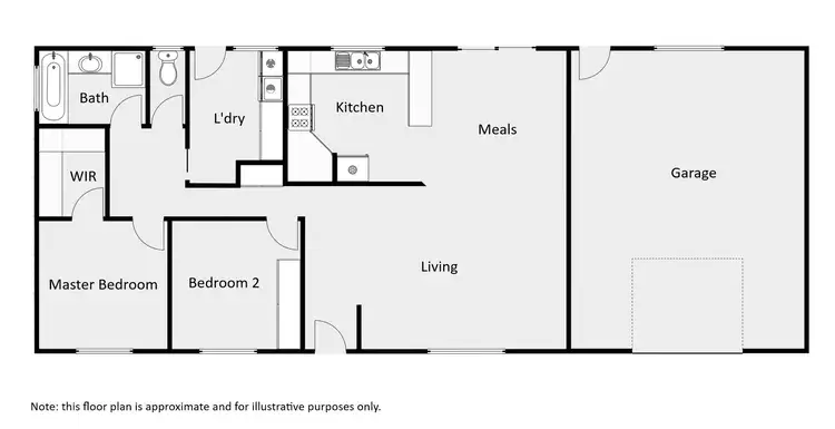 Floorplan of Homely house listing, 9 Ramsay Court, Red Cliffs VIC 3496