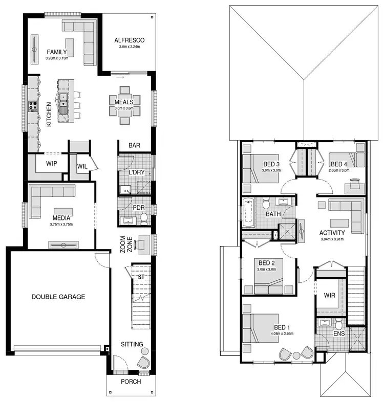 Floorplan of Homely house listing, 284 Elara Boulevard, Marsden Park NSW 2765