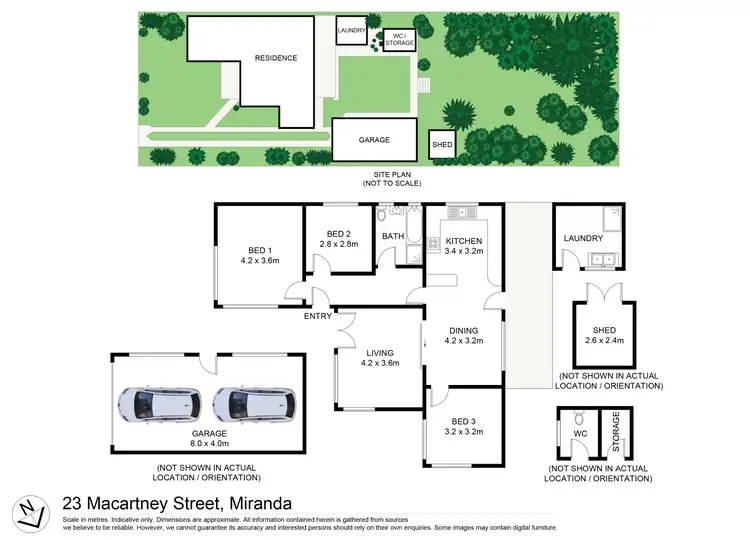 Floorplan of Homely house listing, 23 Macartney Street, Miranda NSW 2228