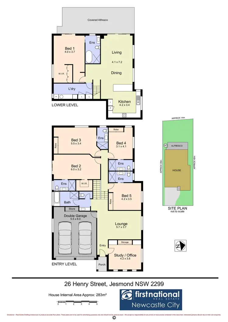 Floorplan of Homely house listing, 26 Henry Street, Jesmond NSW 2299