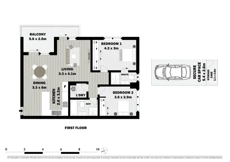 Floorplan of Homely apartment listing, 8/12-14 Clifton Street, Blacktown NSW 2148