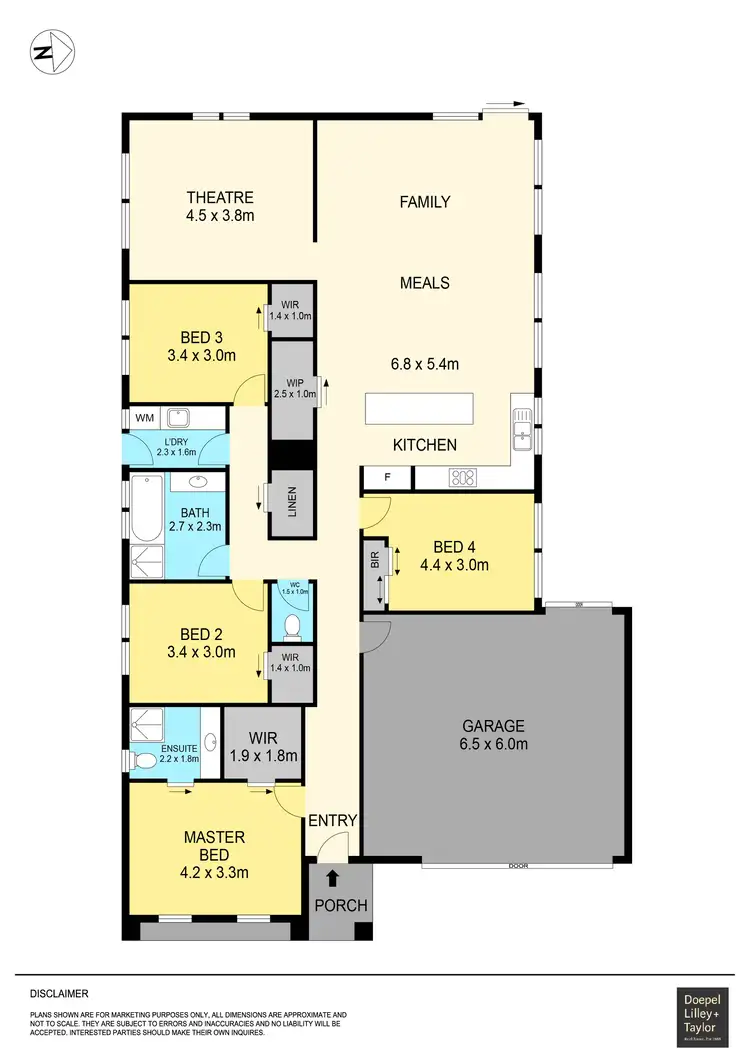 Floorplan of Homely house listing, 80 Panaia Boulevard, Truganina VIC 3029