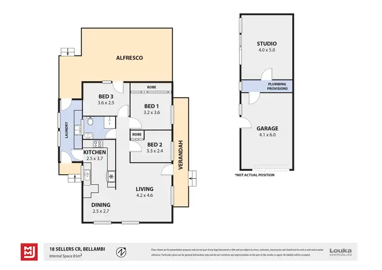 Floorplan of Homely house listing, 18 Sellers Crescent, Bellambi NSW 2518