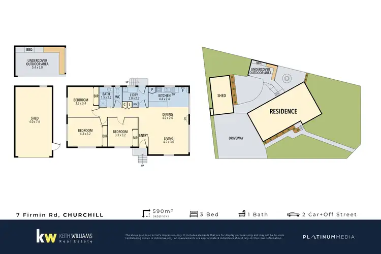 Floorplan of Homely house listing, 7 Firmin Road, Churchill VIC 3842