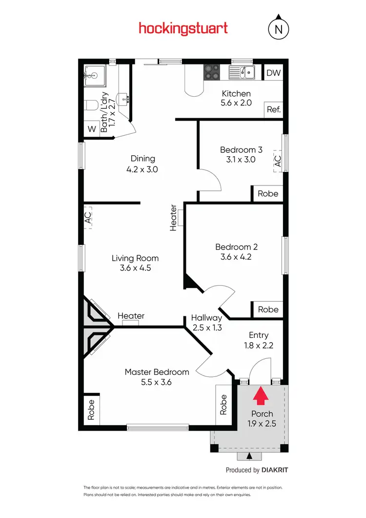 Floorplan of Homely house listing, 48 Frederick Street, Yarraville VIC 3013