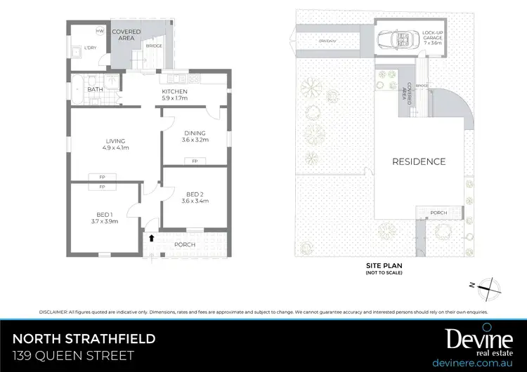 Floorplan of Homely house listing, 139 Queen Street, North Strathfield NSW 2137