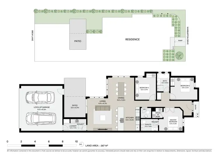 Floorplan of Homely house listing, 34 Warburton Drive, Lucas VIC 3350