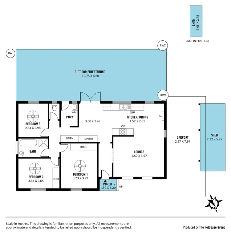 Floorplan of Homely house listing, 9 Warawee Place, Hallett Cove SA 5158