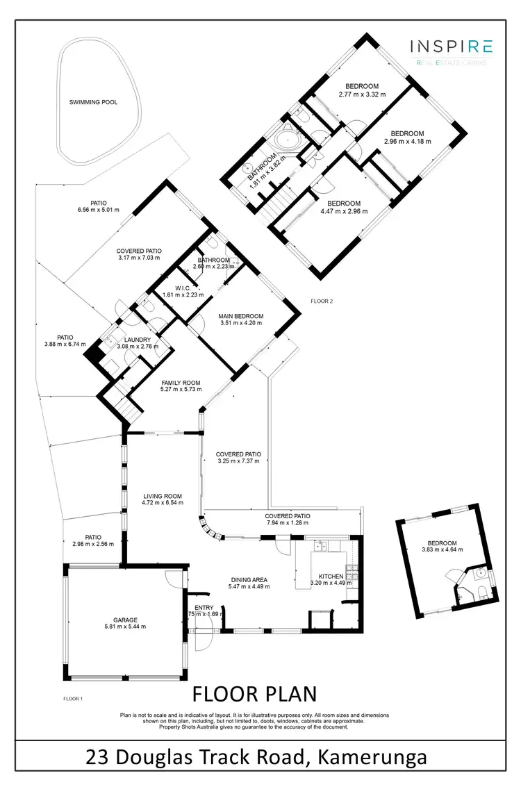 Floorplan of Homely house listing, 23 Douglas Track Road, Kamerunga QLD 4870