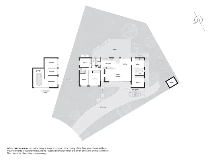 Floorplan of Homely house listing, 20 Lawley Place, Deakin ACT 2600