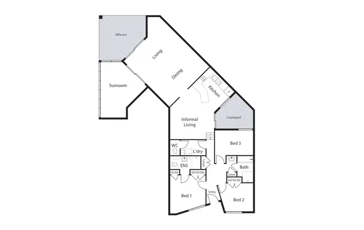 Floorplan of Homely townhouse listing, 73 De Little Circuit, Greenway ACT 2900