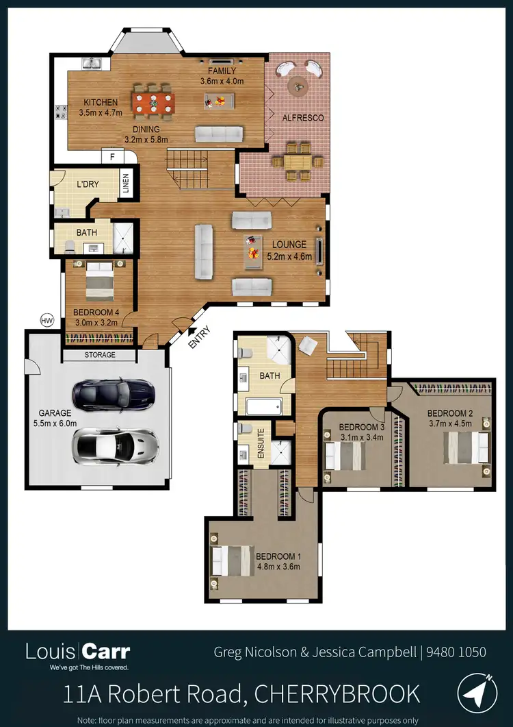 Floorplan of Homely house listing, 11a Robert Road, Cherrybrook NSW 2126