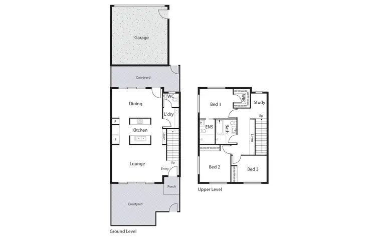 Floorplan of Homely townhouse listing, 19/11 Clingan Street, Wright ACT 2611