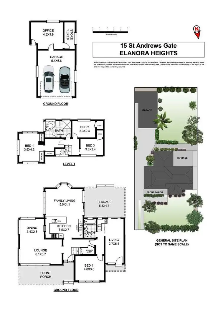 Floorplan of Homely house listing, 15 St Andrews Gate, Elanora Heights NSW 2101