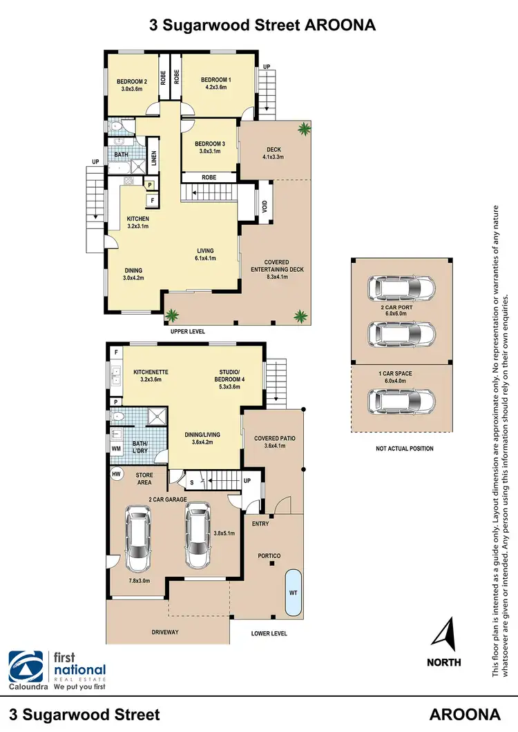 Floorplan of Homely house listing, 3 Sugarwood Street, Aroona QLD 4551